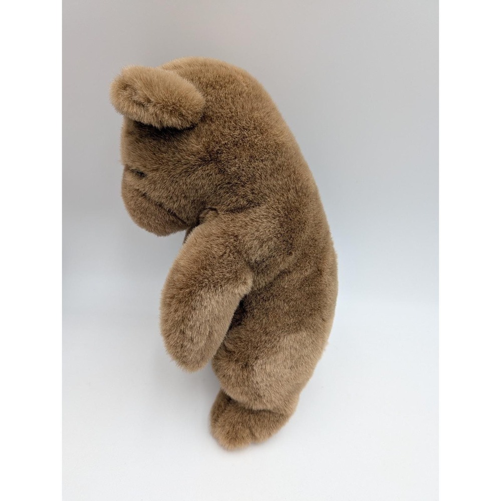 Applause Sweet Pea Bear Plush Brown 12 Inch 1987 Stuffed Animal Toy - Picture 2 of 8